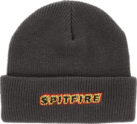 Spitfire Flames Script Beanie - charcoal - view large