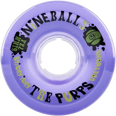 Sector 9 61mm Nineballs Longboard Wheels - purple (78a) - view large