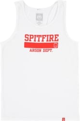 Spitfire Arson Dept. Tank - white/red