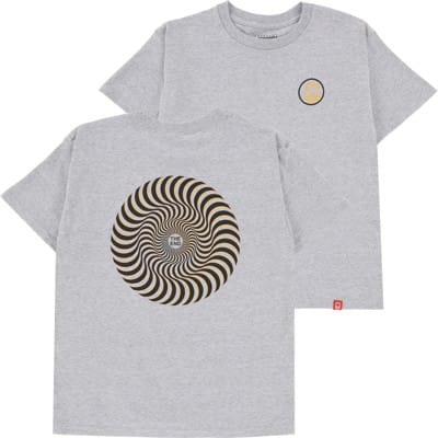 Spitfire Kids Classic Swirl Overlay T-Shirt - sport grey/black-gold - view large