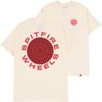 Spitfire Classic '87 Swirl Fill T-Shirt - cream/red-black