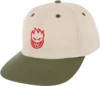 Spitfire Lil Bighead Strapback Hat - natural/olive/red