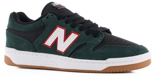 New Balance Numeric 480 Skate Shoes - (jamie foy) green/red - view large