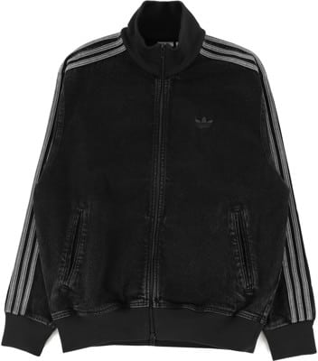 Adidas Adicolor Denim Firebird Track Jacket - true black denim - view large