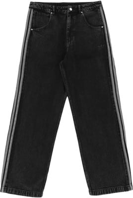 Adidas Adicolor Denim Firebird Pants - true black denim - view large