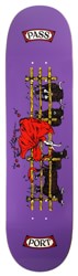 Passport You're Making Me Nervous 8.25 Skateboard Deck - red flag