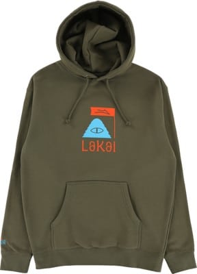 Lakai Lakai x Poler Summit Hoodie - olive - view large