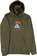 Lakai Lakai x Poler Summit Hoodie - olive - alternate