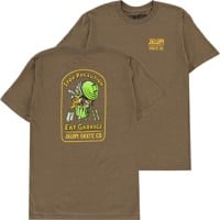Anti-Hero Stop Pollution T-Shirt - heather army