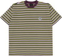 HUF Apollo Striped Knit Boxy T-Shirt - green