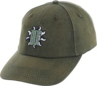 HUF Apollo Denim Strapback Hat - thyme