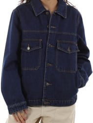 Rhythm Women's Demi Oversized Denim Jacket - indigo