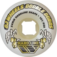 OJ Double Duro Hardline Skateboard Wheels - white (101a/95a)