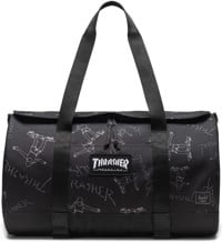 Herschel Supply Thrasher Gonz x Herschel Duffle Bag - black