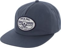 RVCA Salvage Snapback Hat - vintage navy