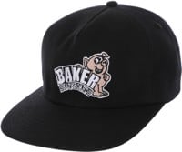 Baker Carnitas Snapback Hat - black