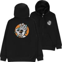 Santa Cruz Hand Dot Zip Hoodie - black