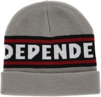 Independent Bar Logo Beanie - grey