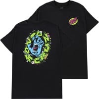 Santa Cruz Slime Scream T-Shirt - black