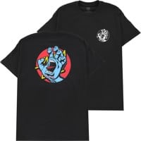 Santa Cruz Hand Dot T-Shirt - black