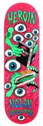 Heroin Nolan Mutate Or Die 9.5 Skateboard Deck