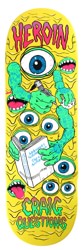 Heroin Questions Mutate Or Die 10.0 Skateboard Deck