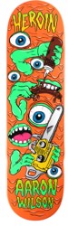 Heroin Wilson Mutate Or Die 8.5 Skateboard Deck