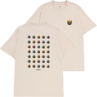 Adidas Skate Trefoild Shield T-Shirt - wonder white/rustic orange