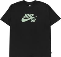 Nike SB Logo T-Shirt - black/pistachio frost