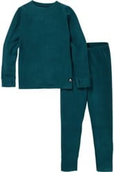 Burton Kids Fleece Base Layer Set - deep emerald