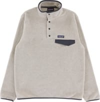Patagonia Lightweight Synchilla Snap-T Pullover - oatmeal heather s/smolder blue