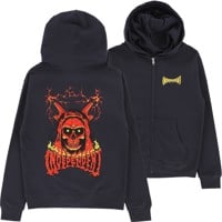 Independent Kids Sacrificial Span Zip Hoodie - navy