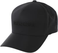 Volcom Vent Delta Snapback Hat - black