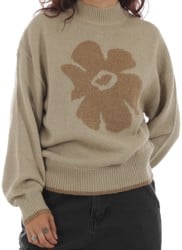 Rhythm Women's Floral Sweater - beige