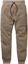 Burton Oak Fleece Pants - summit taupe heather