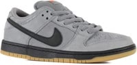 Nike SB Dunk Low Pro SB Skate Shoes - (orange label) cool grey/black-cool grey-dark grey