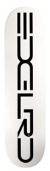 EDGLRD Tech Script 8.5 Skateboard Deck - white/black