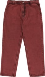 Spitfire Eternal Denim Pants - red overdye