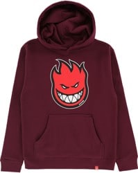 Spitfire Kids Bighead Fill Hoodie - maroon/black-red-white
