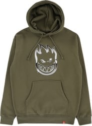 Spitfire Chrome Bighead Hoodie - army
