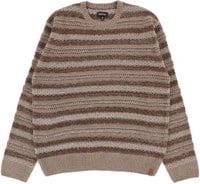 Brixton Midnight Crew Sweater - multi neutral stripe