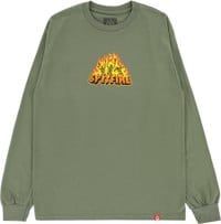 Spitfire Hellfire L/S T-Shirt - military green