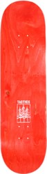 Tactics Trees Skateboard Deck - red
