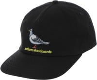 Anti-Hero Lil Pigeon Snapback Hat - black/yellow