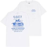 Obey House Of Subversion T-Shirt - white