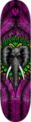 Powell Peralta Vallely Elephant 8.63 Flight Skateboard Deck - pink foil