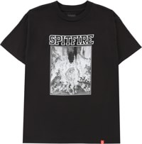 Spitfire Inferno T-Shirt - black/black-white