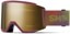 Smith Squad XL ChromaPop Goggles + Bonus Lens - sprayer/sun black gold mirror + storm blue sensor mirror len