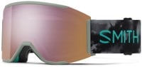 Smith Squad Mag ChromaPop Goggles + Bonus Lens - mind expanders/everyday rose gold mirror + storm rose flash