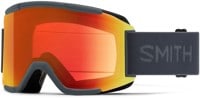 Smith Squad ChromaPop Goggles + Bonus Lens - slate/everyday red mirror + clear lens
